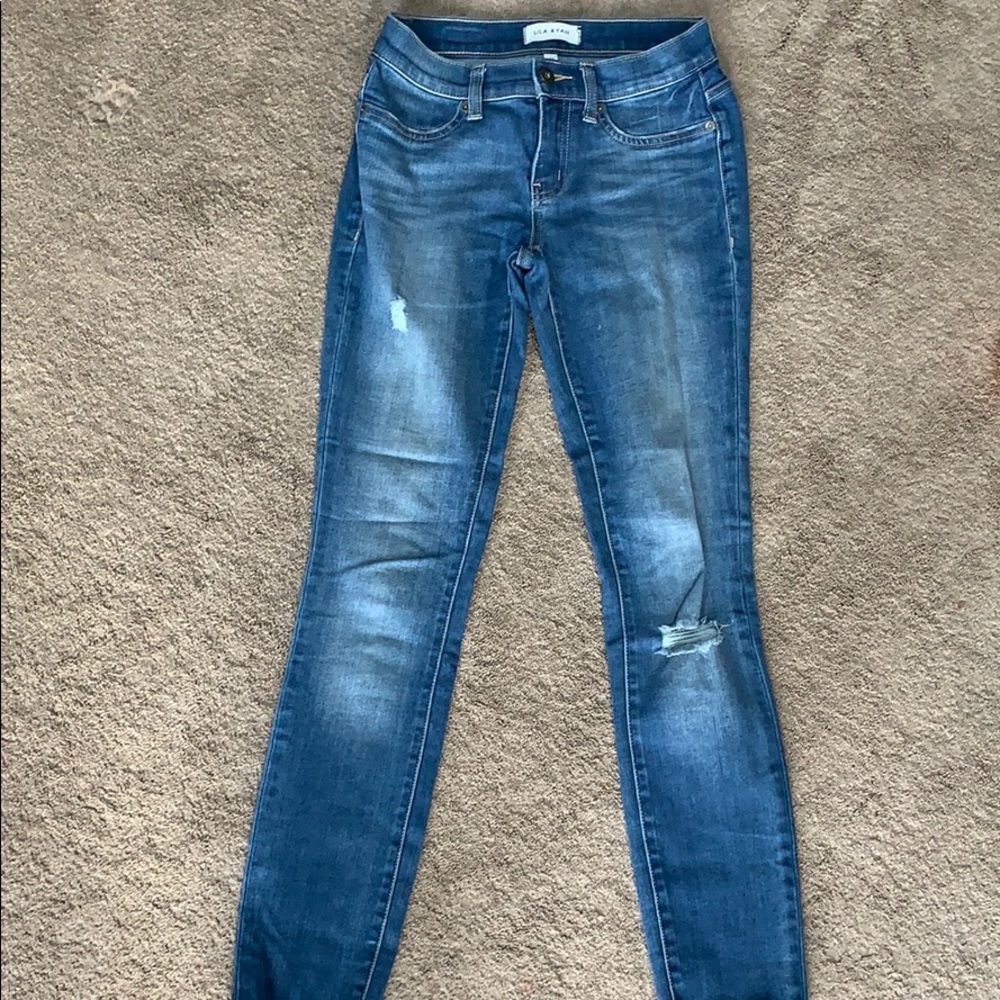 Lilia Ryan skinny jeans. Sz 25